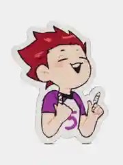 Значок деревянный по аниме "Волейбол. Haikyuu!!"