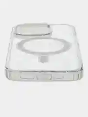 Чехол MagSafe для iPhone (Айфон) 15 Pro прозрачный