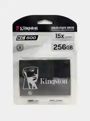 SSD накопитель Kingston 256ГБ KC600 (SKC600/256G), SATA III
