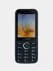 Темно-синий мобильный телефон MAXVI K15n
