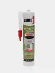 Герметик силиконовый нейтральный для кровли и водостоков KUDO (280 мл)