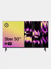 Телевизор Sber SDX-50U4126, 50"(127 см) UHD 4K, Smart TV/Wi-Fi/Bluetooth