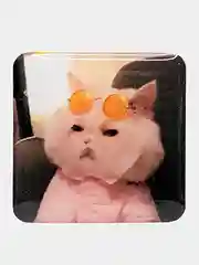 Хром 3d наклейки стикеры на телефон (котики, мемы, аниме)