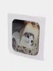 Светло-бежевый 3d наклейки стикеры на телефон (котики, мемы, аниме)