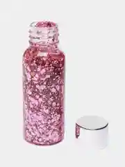 Розовый глиттер - гель для лица, тела и волос, блестки Handaiyan Glitter 9 цветов