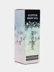Золотой глиттер - гель для лица, тела и волос, блестки Handaiyan Glitter 9 цветов