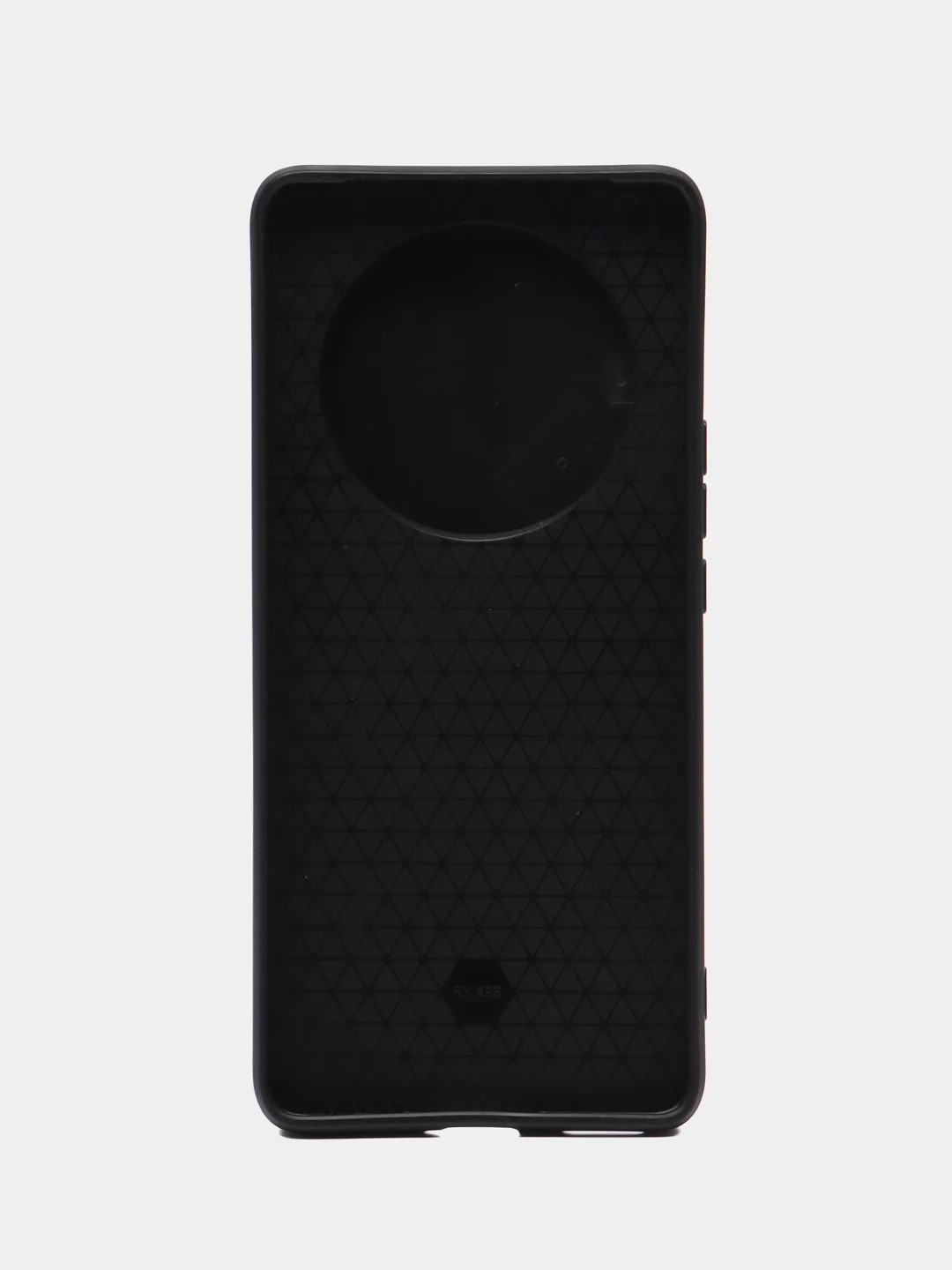 Черный чехол Honor X9B / Хонор Х9Б противоударный, с металлической подставкой кольцом