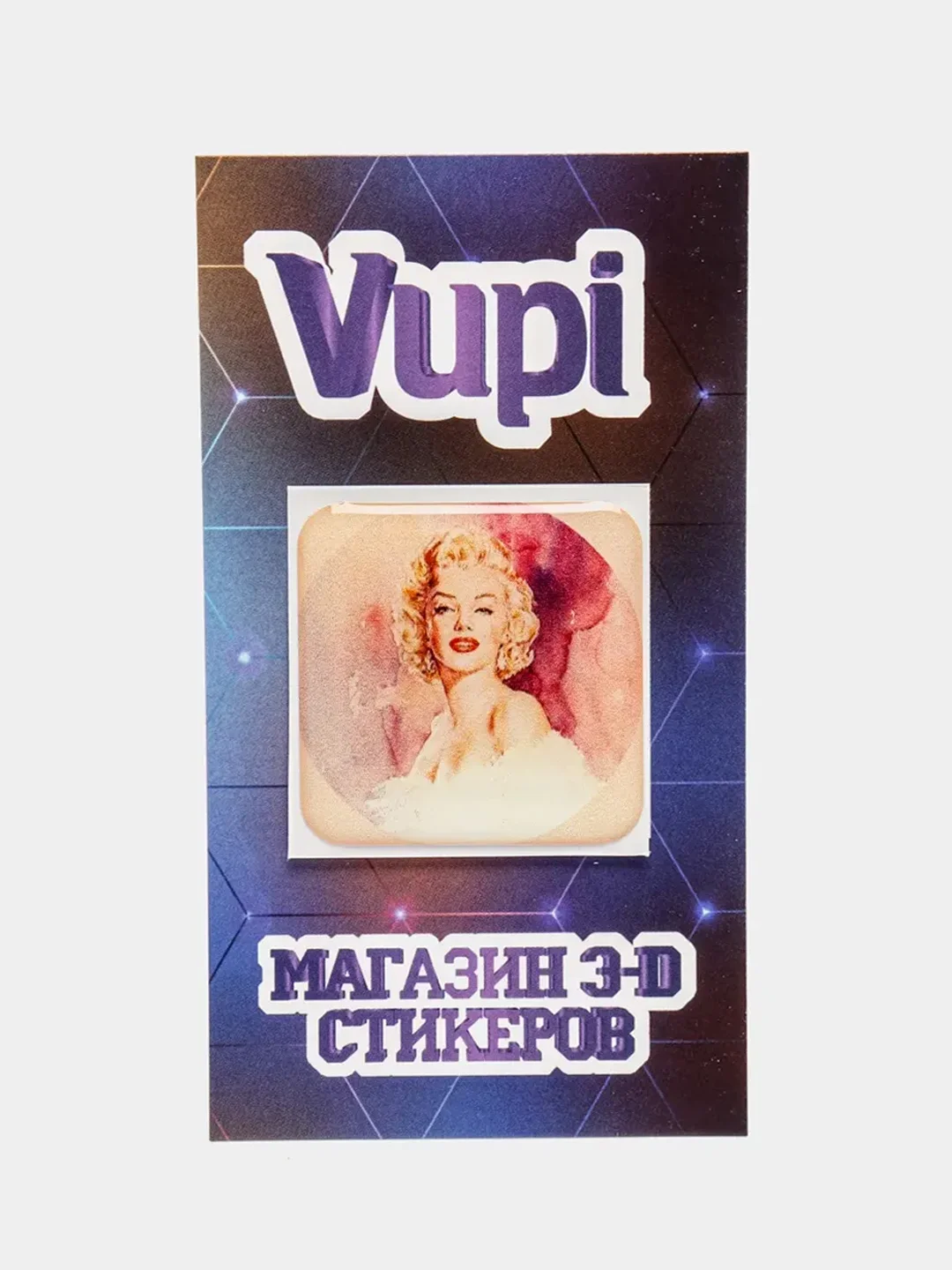 Голубой 3d стикеры (наклейки) на телефон Милые, любовь, поцелуй