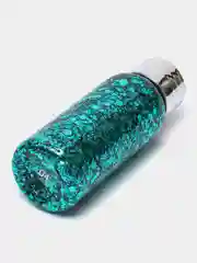 Бирюзовый глиттер-гель, блестки для лица и тела Handaiyan