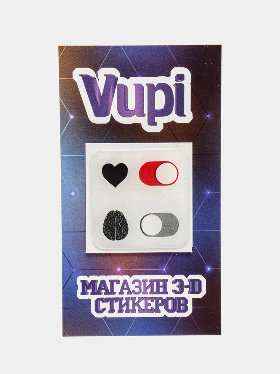 Коралловый 3d стикеры (наклейки) на телефон Милые, любовь, поцелуй