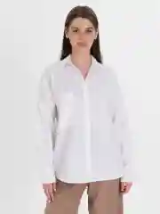 Белый рубашка женская