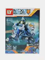 Синий конструктор "Рыцари", фигурка в комплекте, совместимо с лего (LEGO)