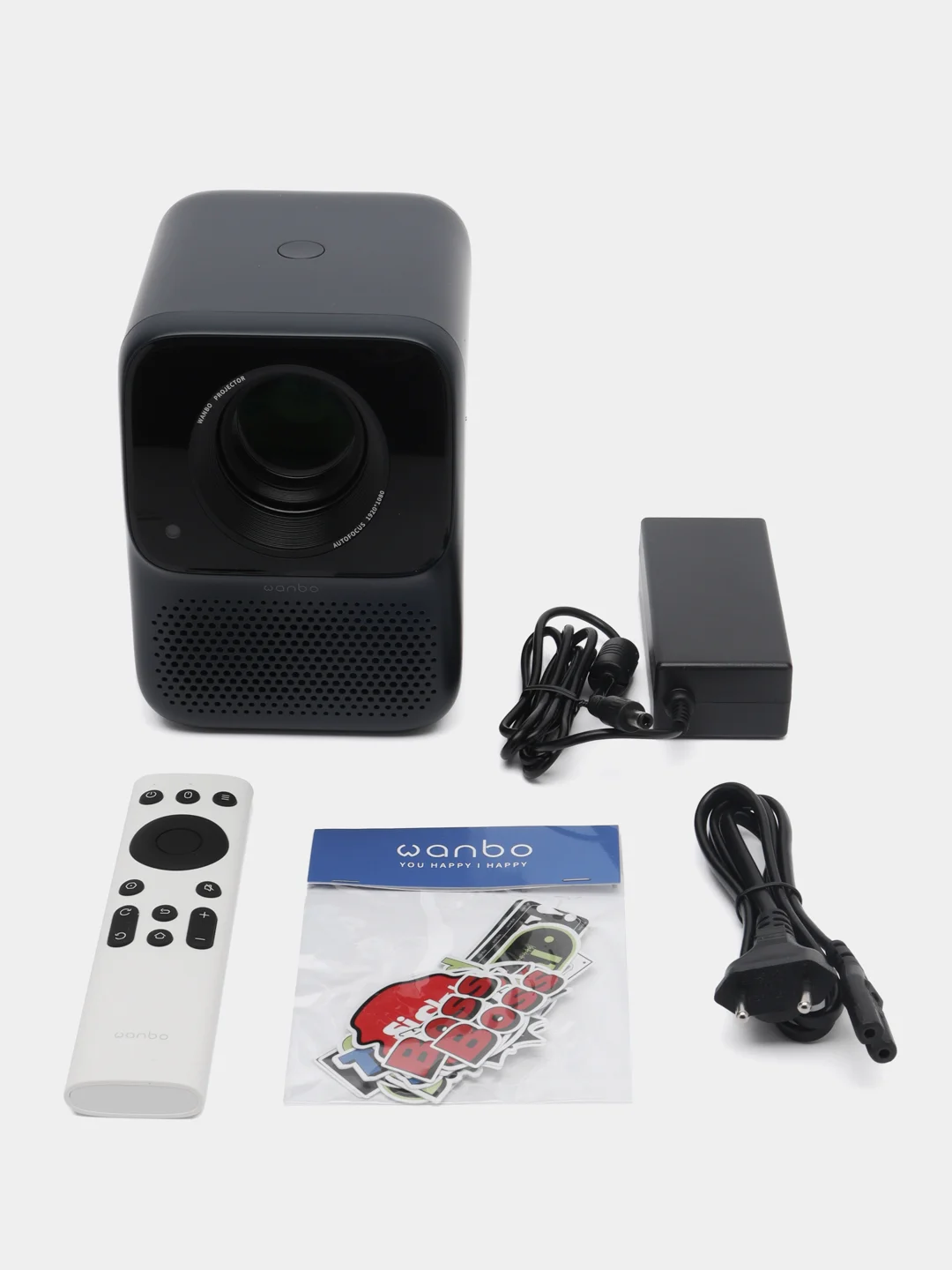 Белый проектор Xiaomi Wanbo Projector T2 MAX, 1920 х 1080