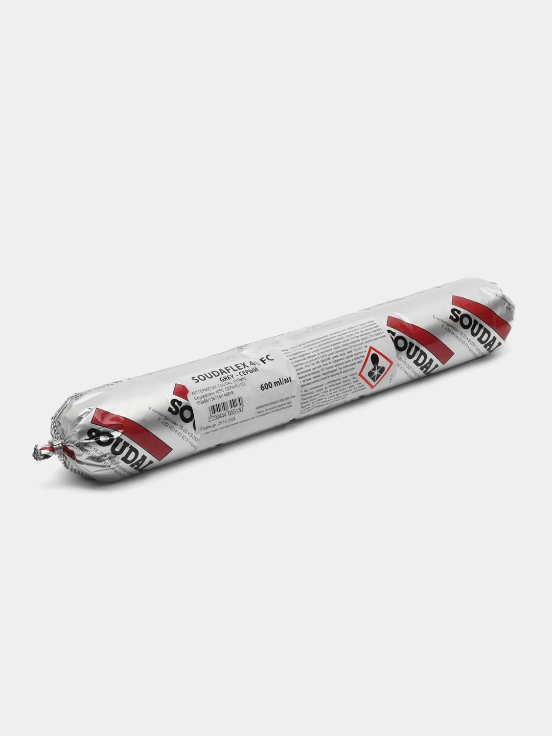 Белый герметик SOUDAL (600мл) Соудафлекс 40FC