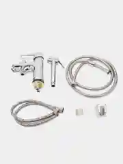 Смеситель для раковины РМС SL141-001F-1 с душем, хром, гарантия