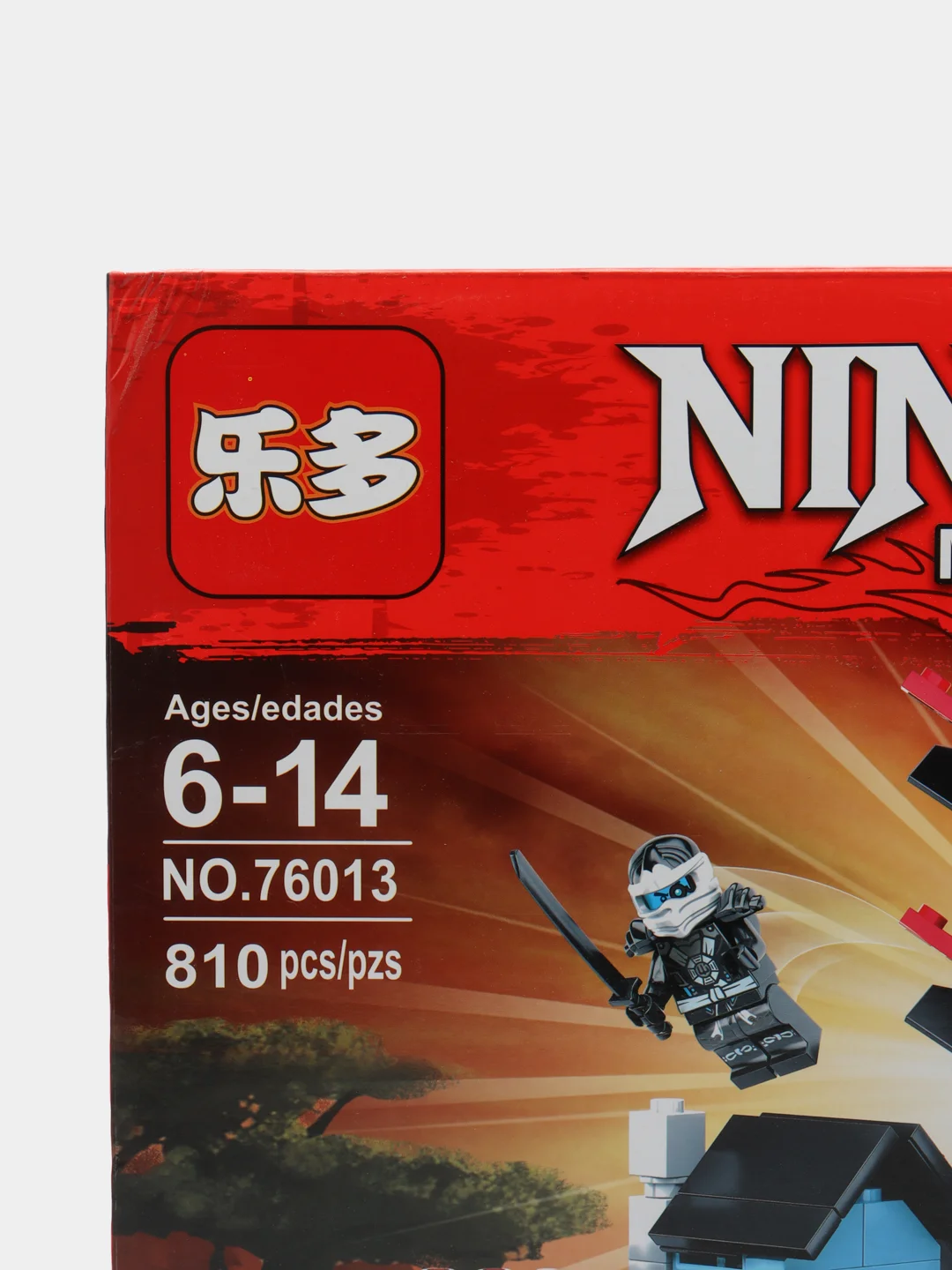 Конструктор Ниндзяго Храм ниндзя / Ninjago 76013 / 810 деталей