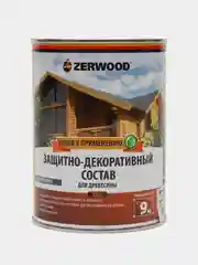 Прозрачный защитно-декоративный СОСТАВ ZERWOOD для древесины ZDS