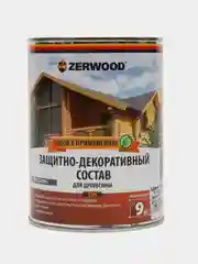 Белый защитно-декоративный СОСТАВ ZERWOOD для древесины ZDS