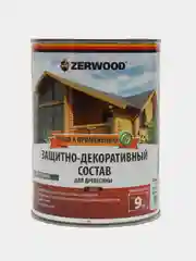 Багровый защитно-декоративный СОСТАВ ZERWOOD для древесины ZDS