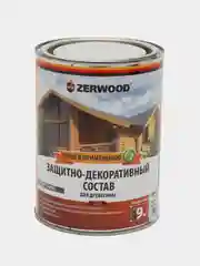 Угольный защитно-декоративный СОСТАВ ZERWOOD для древесины ZDS