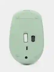 Мятный мышь беспроводная с двойным режимом BT 5.2 + USB 2.4G, бесшумная с аккумулятором
