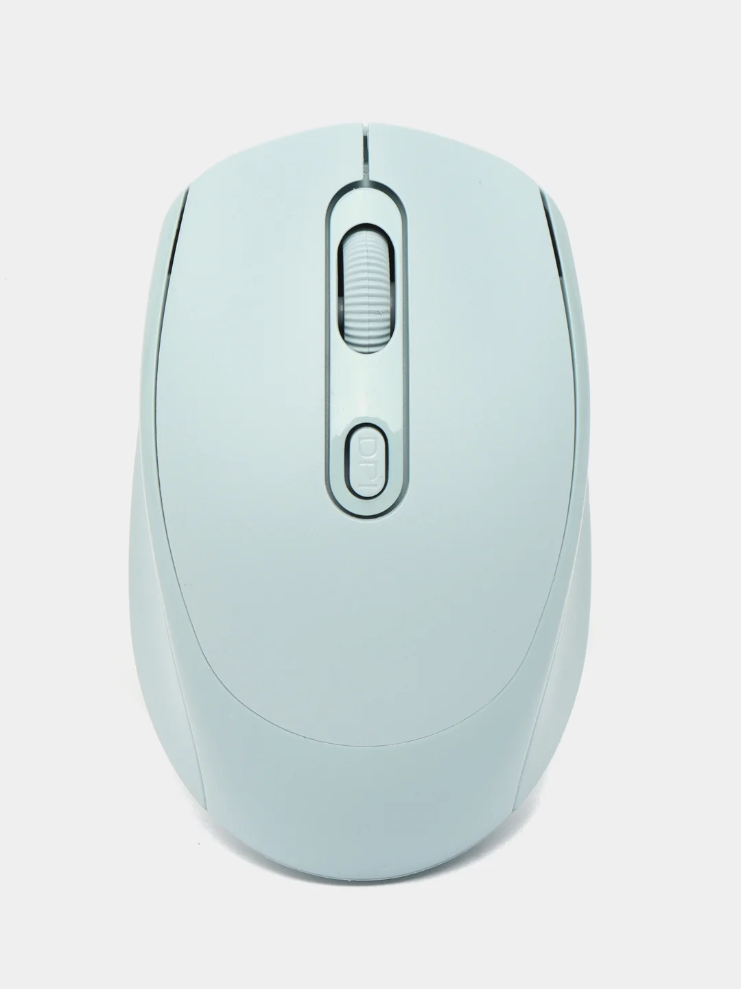 Светло-синий мышь беспроводная с двойным режимом BT 5.2 + USB 2.4G, бесшумная с аккумулятором