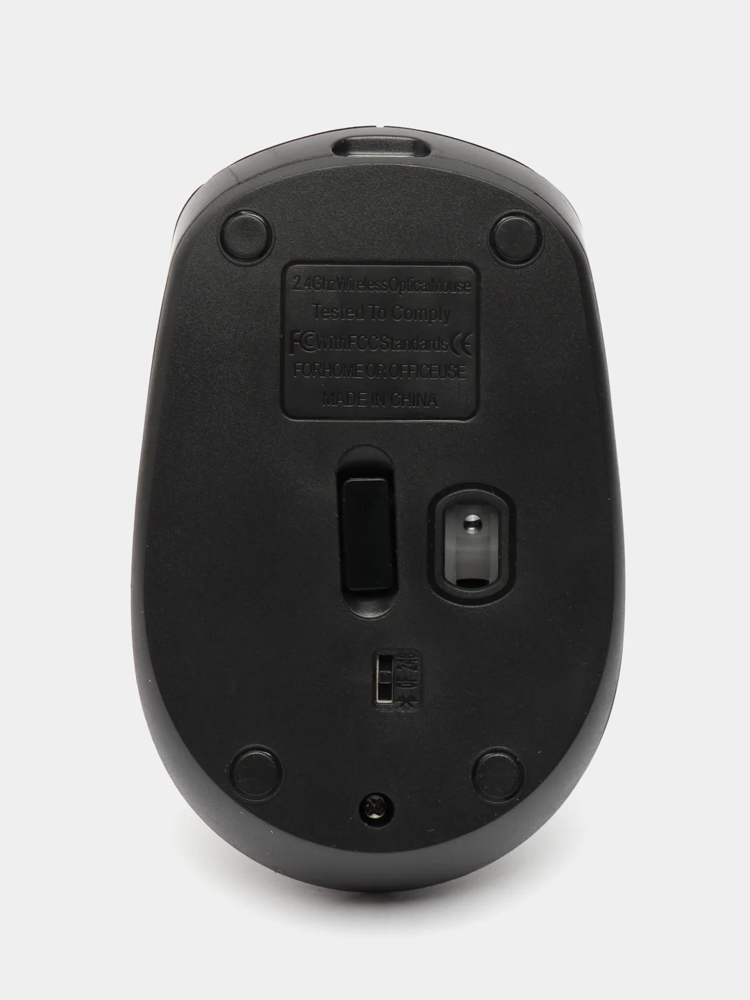 Светло-синий мышь беспроводная с двойным режимом BT 5.2 + USB 2.4G, бесшумная с аккумулятором