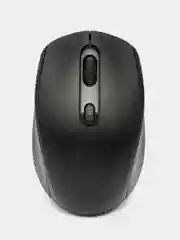 Черный мышь беспроводная с двойным режимом BT 5.2 + USB 2.4G, бесшумная с аккумулятором