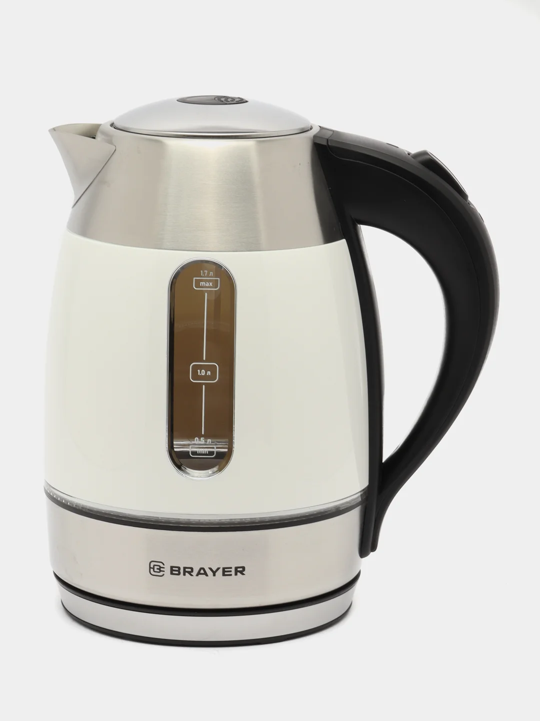 Чайник электрический BRAYER BR1086 , 2200 Вт, 1,7 л, Cool Touch, автоотключ