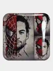 Оранжевый 3d стикеры (наклейки) на телефон Marvel Мстители