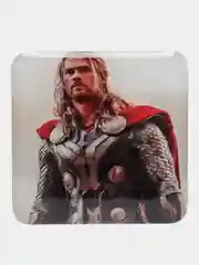 Угольный 3d стикеры (наклейки) на телефон Marvel Мстители