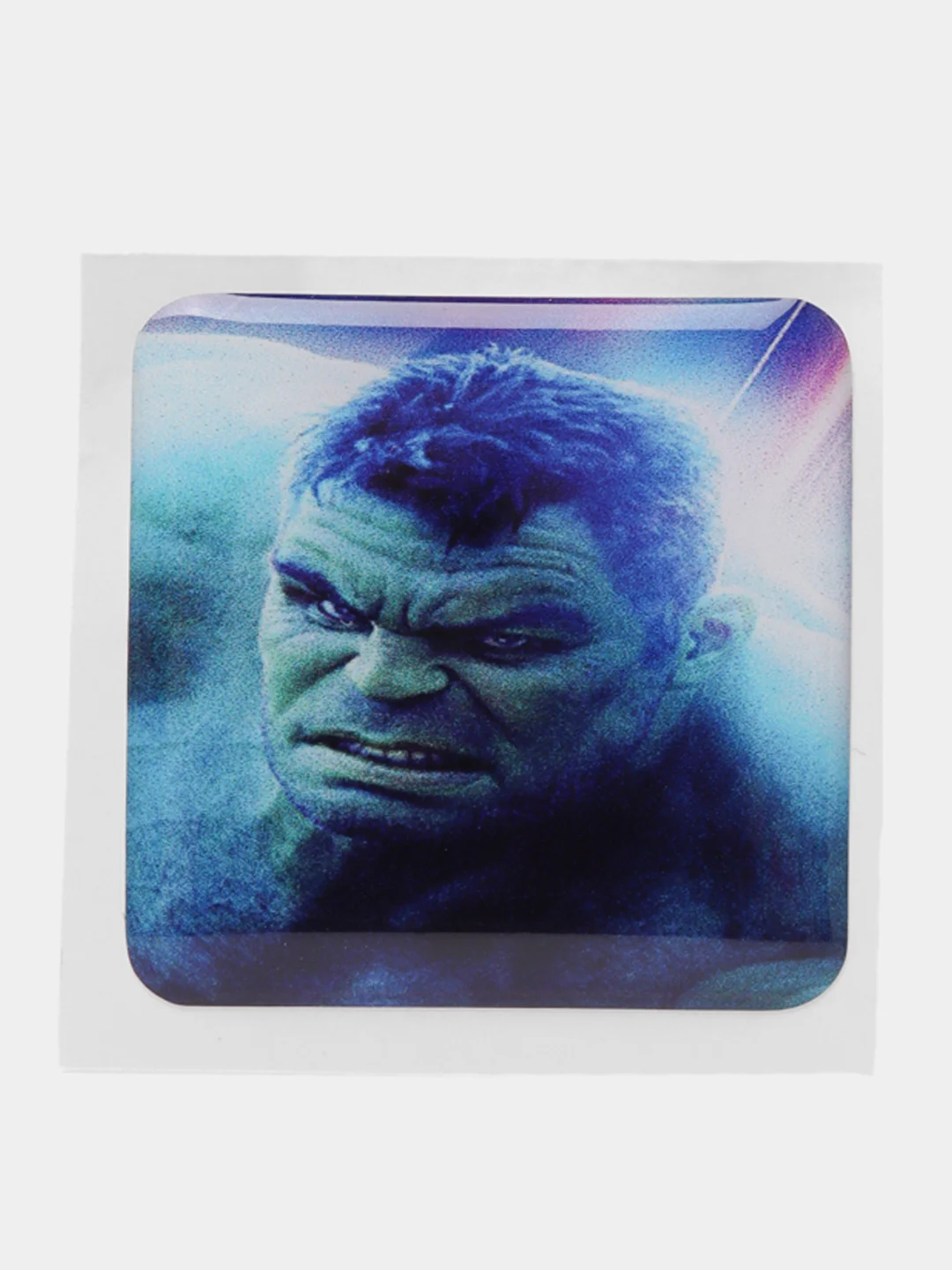 Фиолетовый 3d стикеры (наклейки) на телефон Marvel Мстители