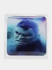 Фиолетовый 3d стикеры (наклейки) на телефон Marvel Мстители