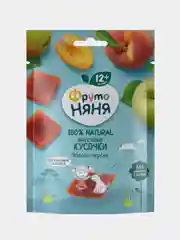 Пастила ФрутоНяня "Фруктовые кусочки", с 1 года, яблоко, персик, 53 г