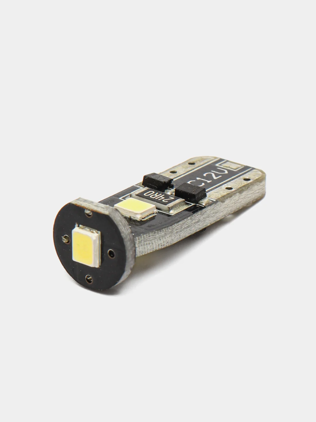 Белый светодиодные LED габаритные лампочки лампы/огни/габаритки T10/W5W, 3W-PY-8G