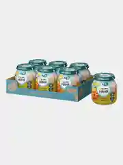 Пюре мясное ФрутоНяня, телятина с овощами, с 8 месяцев, 100 г, 6 штук
