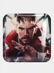 Медный 3d стикеры (наклейки) на телефон Marvel Мстители