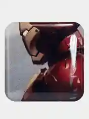 Алый 3d стикеры (наклейки) на телефон Marvel Мстители