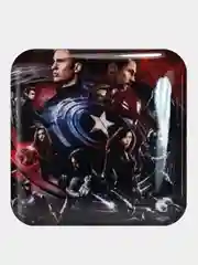 Карамельный 3d стикеры (наклейки) на телефон Marvel Мстители