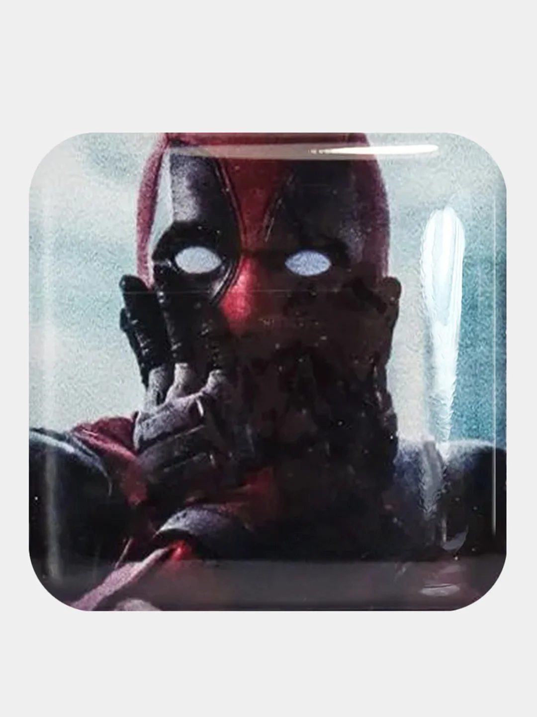 Лимонный 3d стикеры (наклейки) на телефон Marvel Мстители