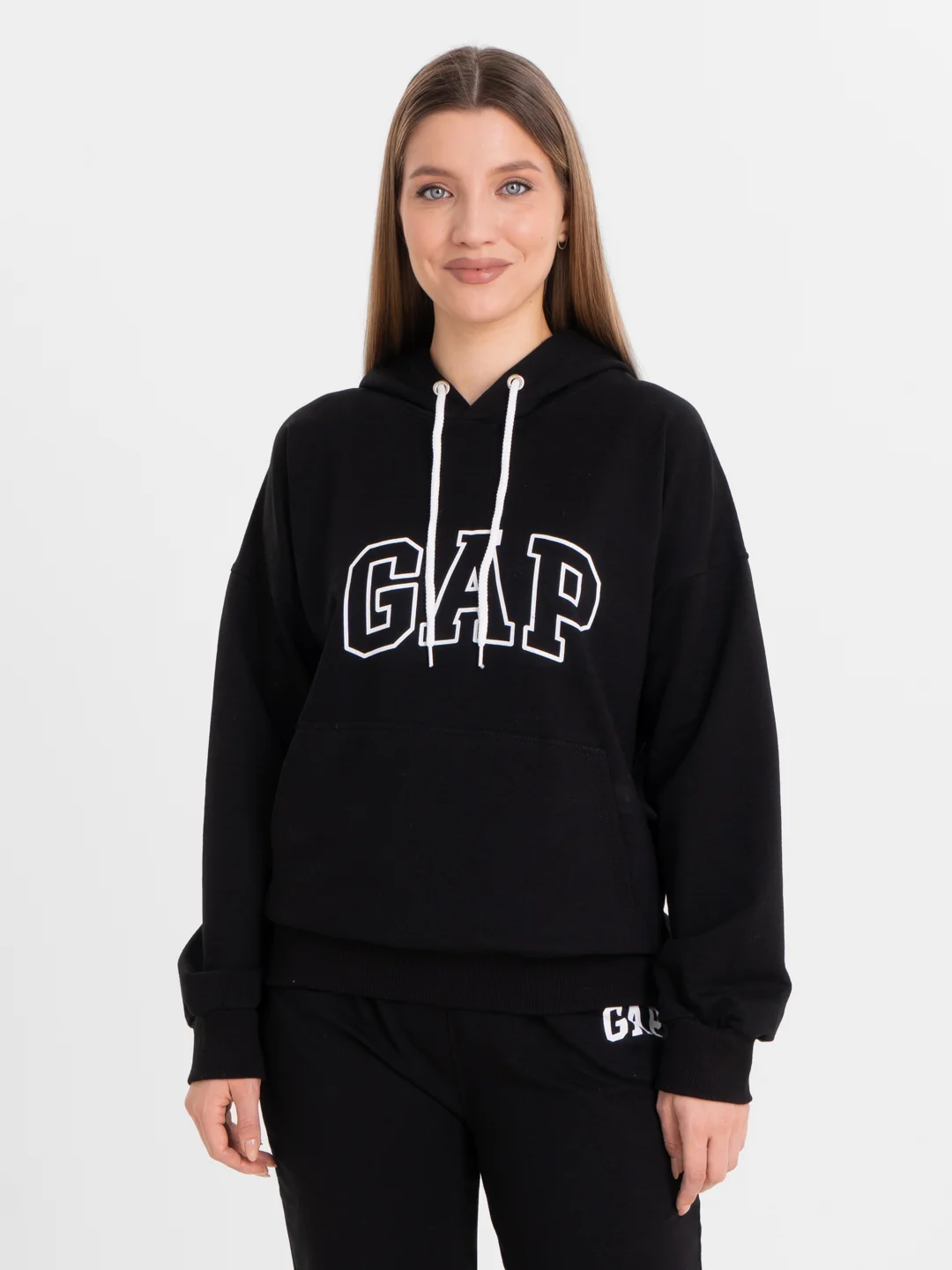Черный женский спортивный костюм GAP/ спортивные костюмы летние