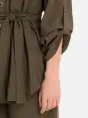 Зелёный хаки костюм женский, размеры 48-54