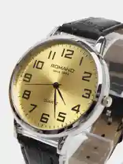 Часы мужские с серебряной оправой