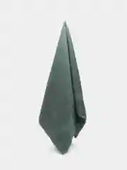 Зеленый полотенце махровое Nefertiti Шахматы, комплект полотенец