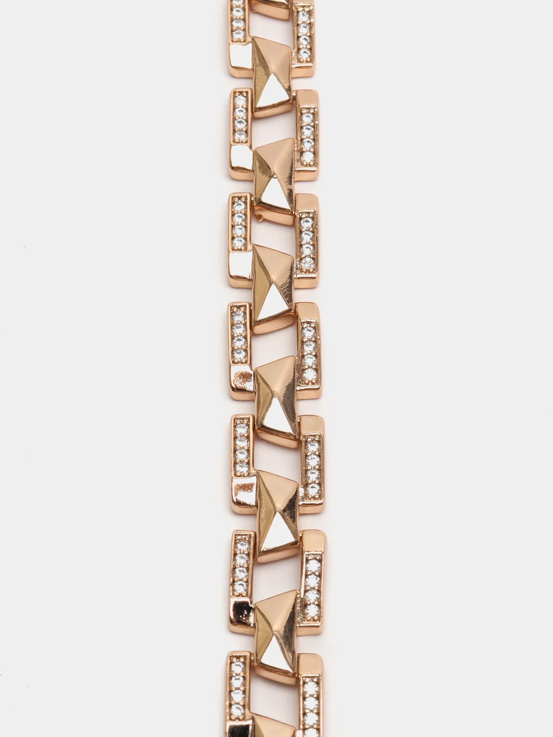 Золотой браслет позолоченный с цирконами Xuping Jewelry
