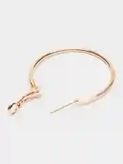 Серебряный серьги кольца-конго, набор из 6 пар