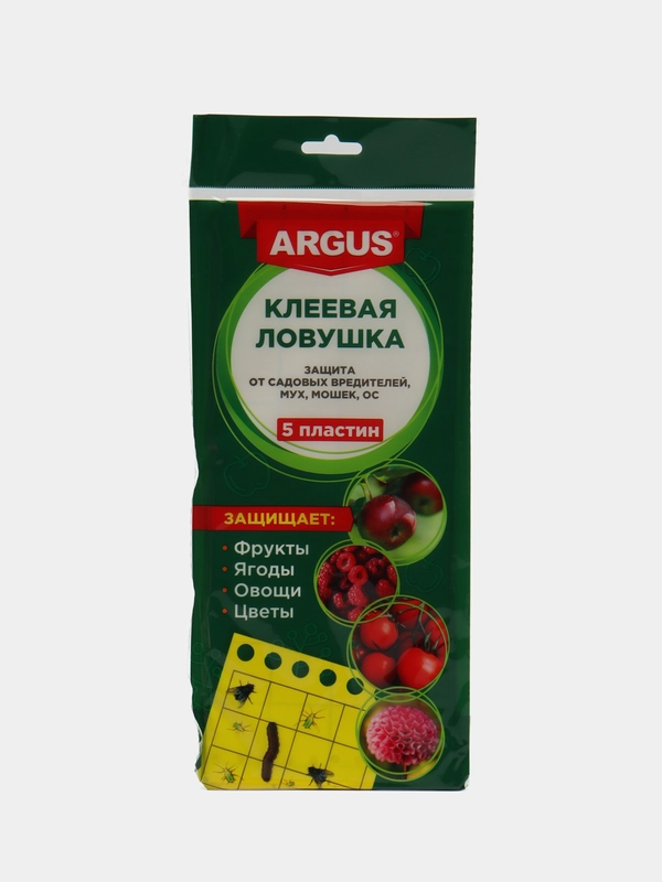 Клеевая ловушка Argus, 5 пластин