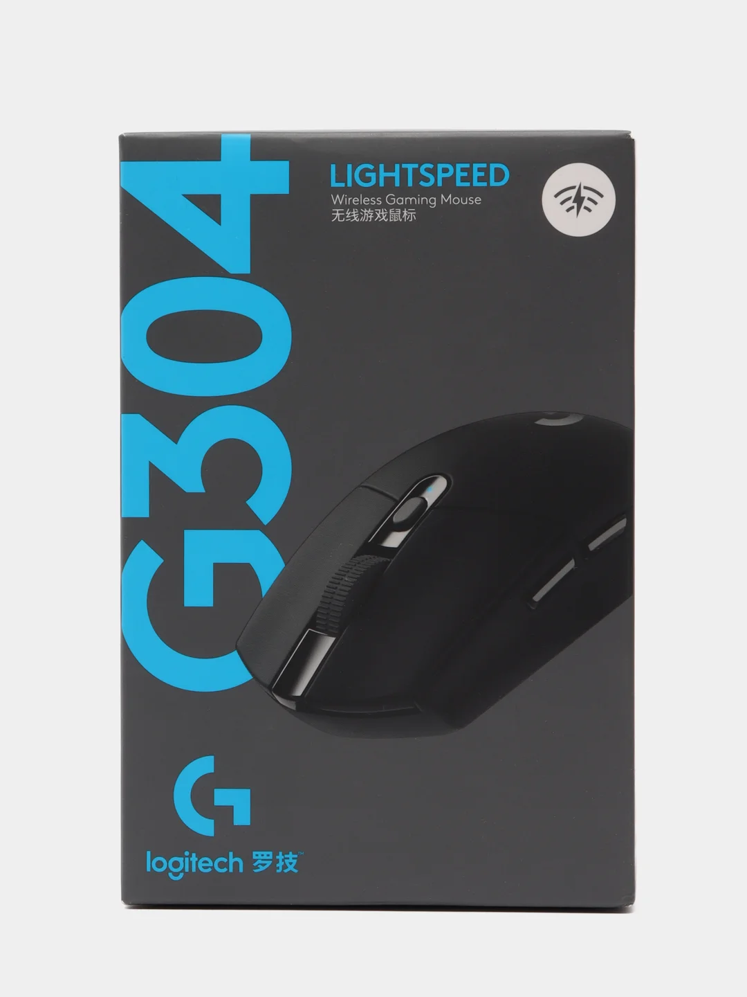 Черный компьютерная мышь Logitech G304