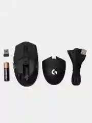 Черный компьютерная мышь Logitech G304