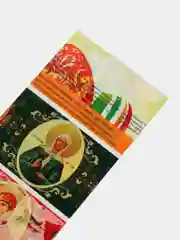 Коричневый термонаклейки пасхальные "Иконы церкви Библейские сюжеты"